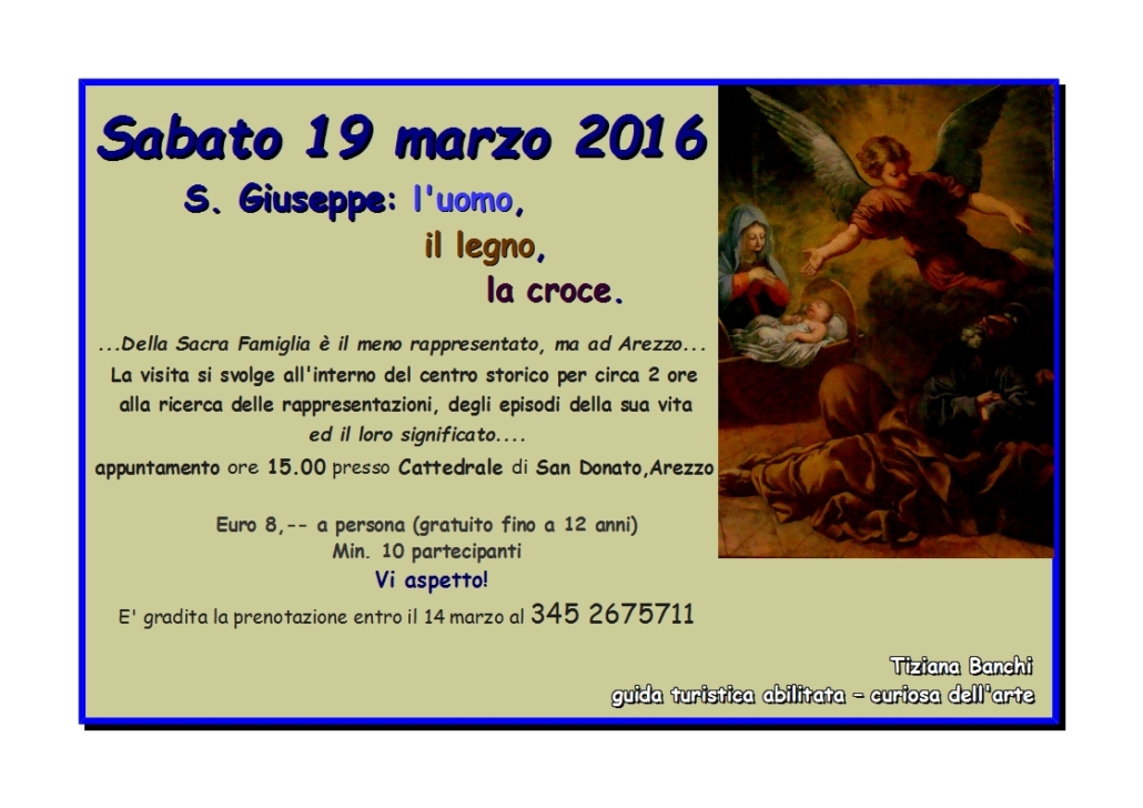 Locandina San Giuseppe 2016